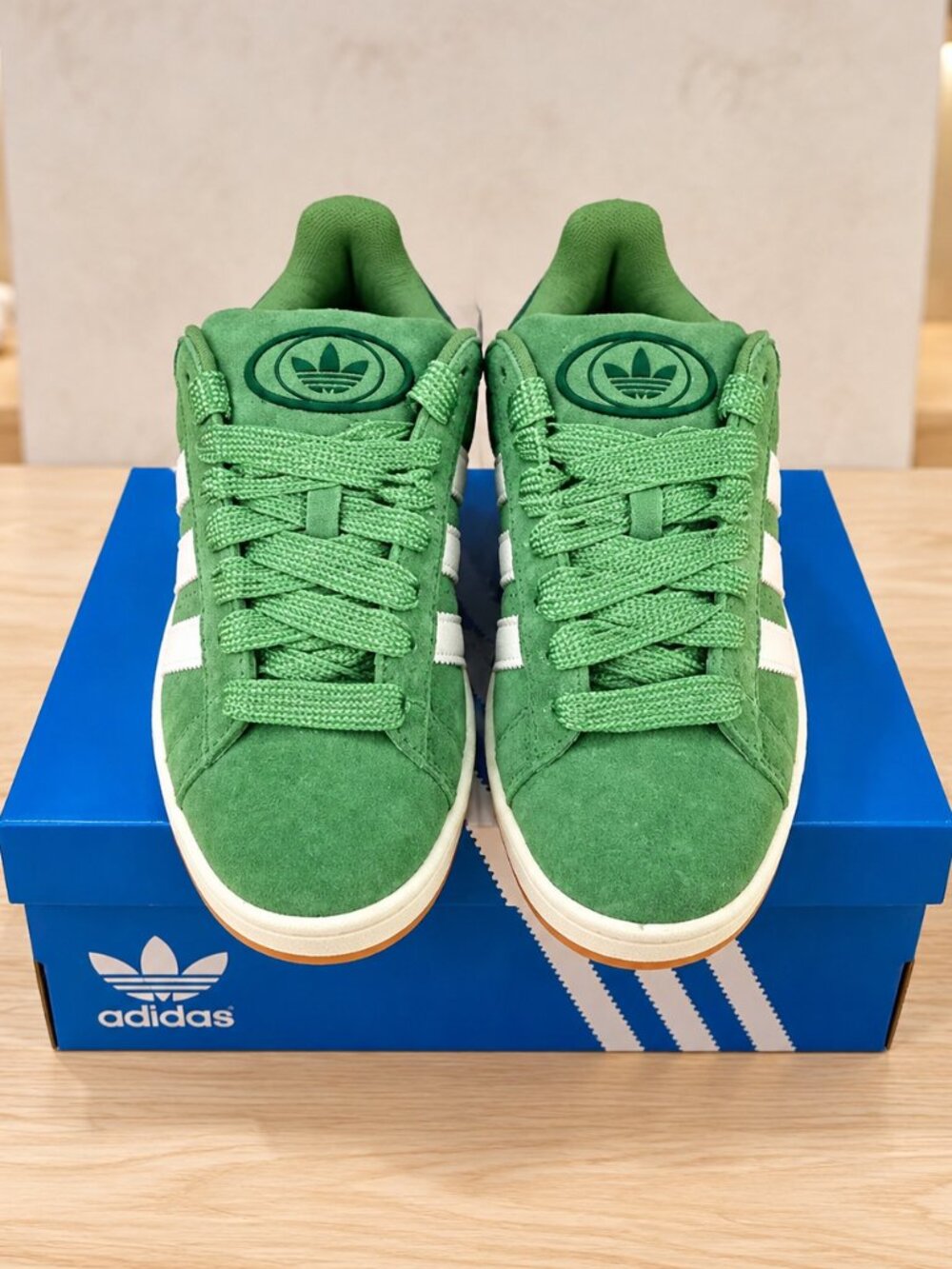 Adidas Campus 00s Green Suede Gum Sole Sneakers Women’s Size 7 NWT